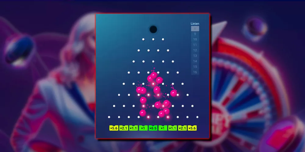 Spielstart und Kontrolle des Ballfalls