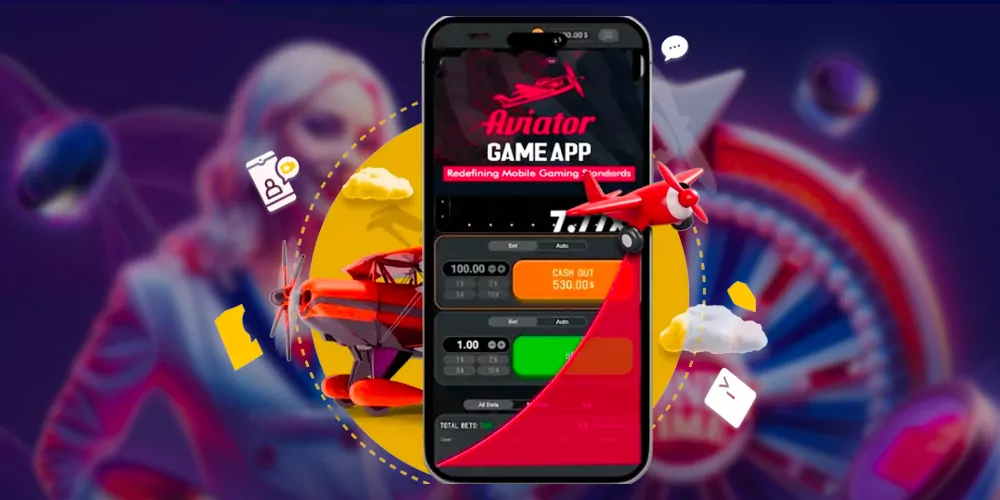 Banner-Übersicht zum Spiel „Aviator“