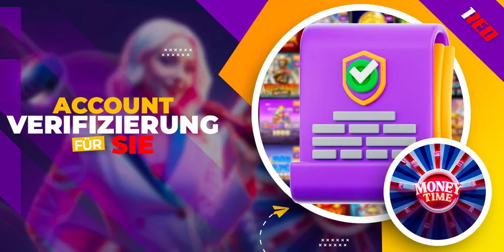 Verifizierung des Benutzerkontos